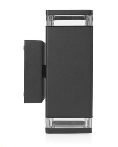 Smartwares Venkovní nástěnné světlo OOL-50019 LED, hliník, IP44, 2x5W, AC, černé