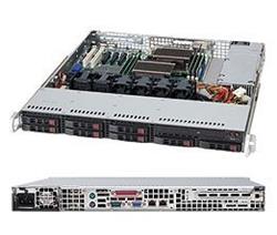 SUPERMICRO 1U chassis 8x 2,5" (2xNVMe) HS SAS/SATA (2x HD), 600W (80PLUS Platinum)