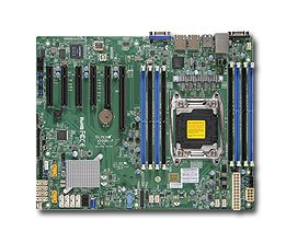 SUPERMICRO 1U server 1x LGA2011-3, iC612, 8x DDR4 ECC R, 4x SATA3 HS (3,5"),2x1GbE, 350W, IPMI