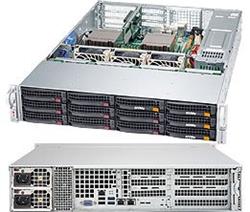 SUPERMICRO 2U chassis 8xSAS3 12Gbps+4x(NVMe nebo SAS3), 2x1200W, WIO