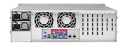 SUPERMICRO 3U chassis 8x 3,5" HS SAS/SATA, 2x 5,25", slimDVD, 2x800W (80+titanium)