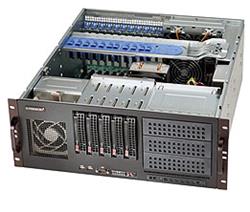 SUPERMICRO 4U 5x 3,5" HS SAS/SATA, 3x 5,25", 2x600W (80PLUS Platinum)