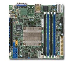 SUPERMICRO ITX MB Xeon D-1540 (8-core), 4x DDR4 ECC DIMM,6xSATA1x PCI-E 3.0 x16, 2xLAN,IPMI