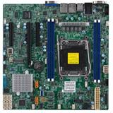 SUPERMICRO MB 1xLGA2066, iC422,4x DDR4 ECC,8xSATA3, 1x M.2, PCI-E 3,0 1,2 (x16,x8), 2x LAN,IPMI, bulk
