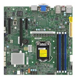 SUPERMICRO MB LGA1200 1U(Xeon W-12xx, core), W480,4xDDR4,4xSATA3,M.2,3xPCIe3.0 (16/4/4),2xDP,DVI,Audio,2x1Gb,IPMI