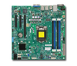 SUPERMICRO mini server Atom C3758, 4x DDR4 ECC, 84W, M.2, 4x 1Gb LAN, IPMI