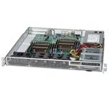 SUPERMICRO mini1U chassis, 1x 3,5" fixed HDD (nebo s MCP-220-00044-0N 2x2,5"), 500W (Platinum)