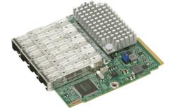 SUPERMICRO SIOM 4-port 10G SFP+ with 1U bracket, Intel XL710 for Twin systems