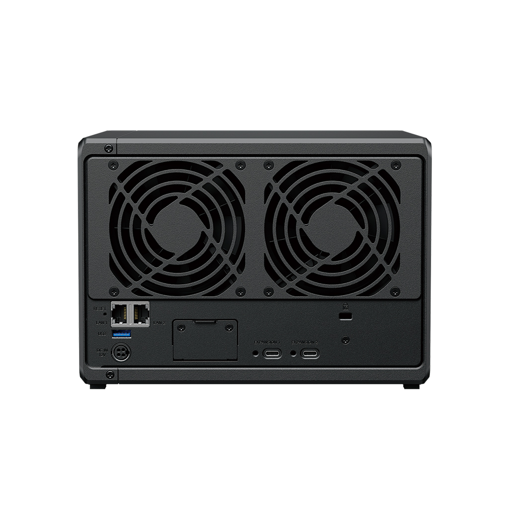 Synology DiskStation DS1525neo+, 5-bay NAS, CPU QC AMD Ryzen V1500B 64bit, RAM 4GB non ECC,2x USB3.2,LAN 4x2.5Gb,2x NVMe