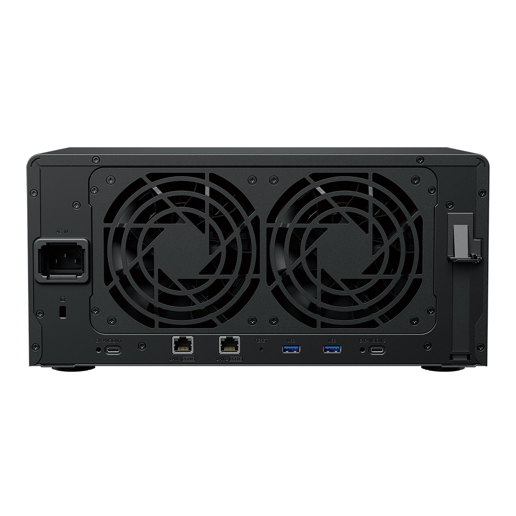 Synology DiskStation DS1825neo+, 8-bay NAS, CPU QC AMD Ryzen V1500B 64bit, RAM 4GB non ECC, USB-C, LAN 2x 2.5Gb