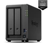 Synology DiskStation DS725+, 2-bay NAS, CPU DC AMD Ryzen R1600 64bit, RAM 4GB, USB-C, LAN 1x 2.5Gb + 1x 1Gb