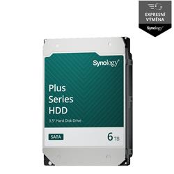 Synology HDD Plus SATA 3.5” 6TB HAT3300-6T, 5400ot./min., cache 256MB, 3roky záruka