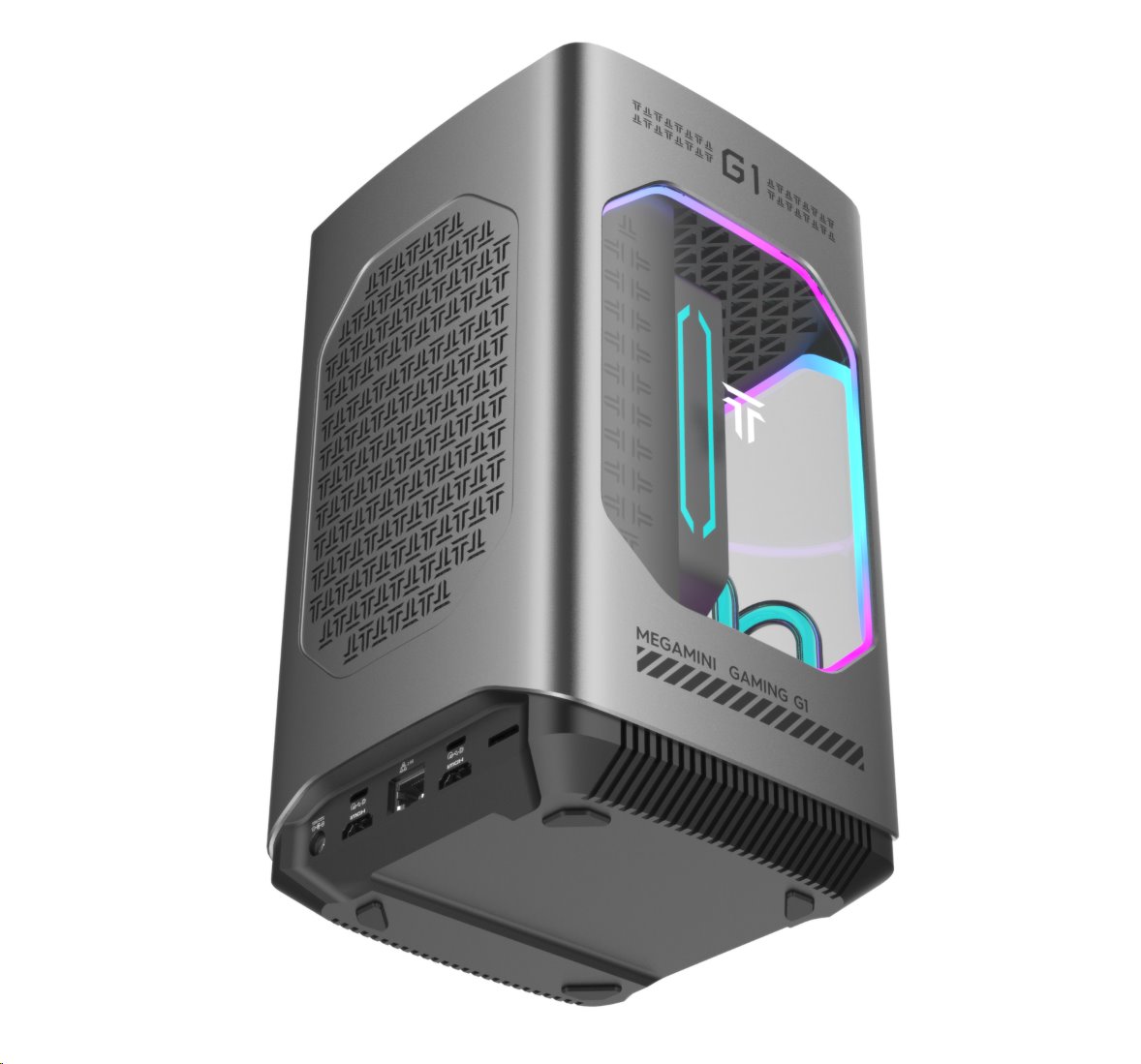 TECNO PC MEGAMINI G1 Intel i7-13620H,32GB DDR5,1TB SSD,RTX4060 8GB,Water Cooling,WiFi6,BT5.2,RJ45 2.5G,2xUSB 3.2,2xUSB