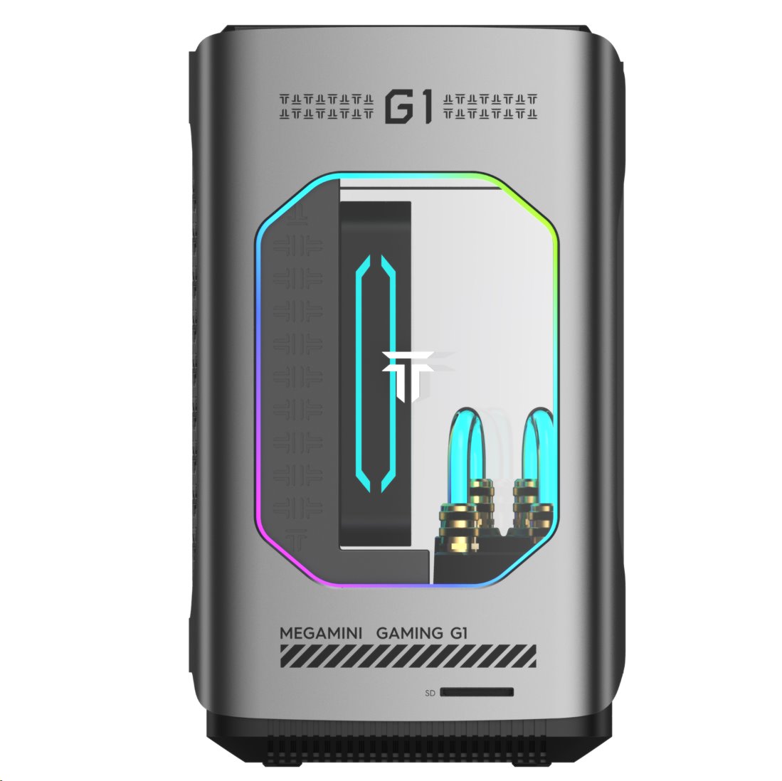 TECNO PC MEGAMINI G1 Intel i7-13620H,32GB DDR5,1TB SSD,RTX4060 8GB,Water Cooling,WiFi6,BT5.2,RJ45 2.5G,2xUSB 3.2,2xUSB