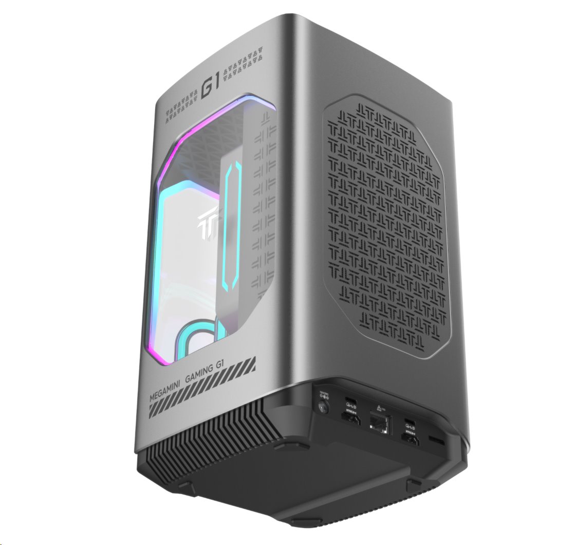 TECNO PC MEGAMINI G1 Intel i9-13900H,32GB DDR5,1TB SSD,RTX4060 8GB,Water Cooling,WiFi6,BT5.2,RJ45 2.5G,2xUSB 3.2,2xUSB