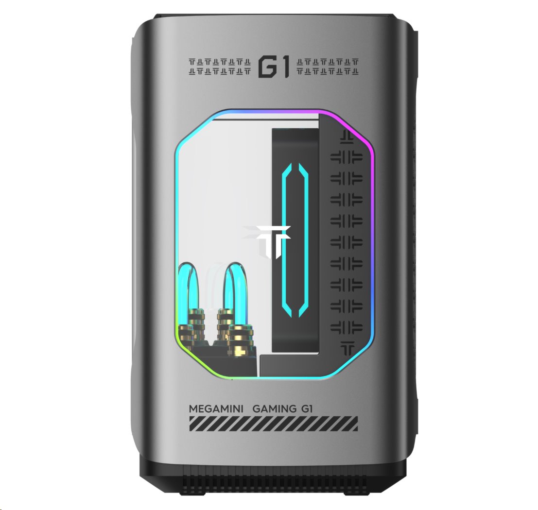 TECNO PC MEGAMINI G1 Intel i9-13900H,32GB DDR5,1TB SSD,RTX4060 8GB,Water Cooling,WiFi6,BT5.2,RJ45 2.5G,2xUSB 3.2,2xUSB