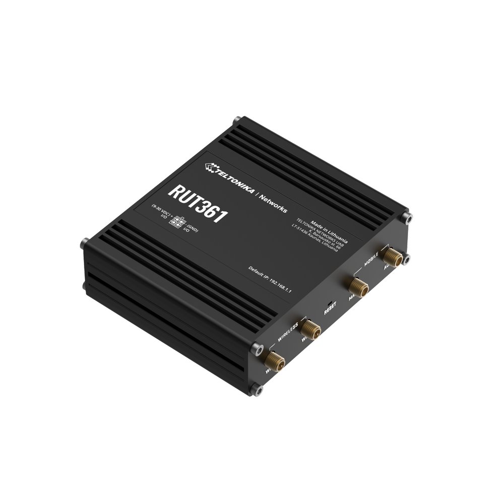 Teltonika RUT361 Průmyslový 4G LTE Wi-Fi Router