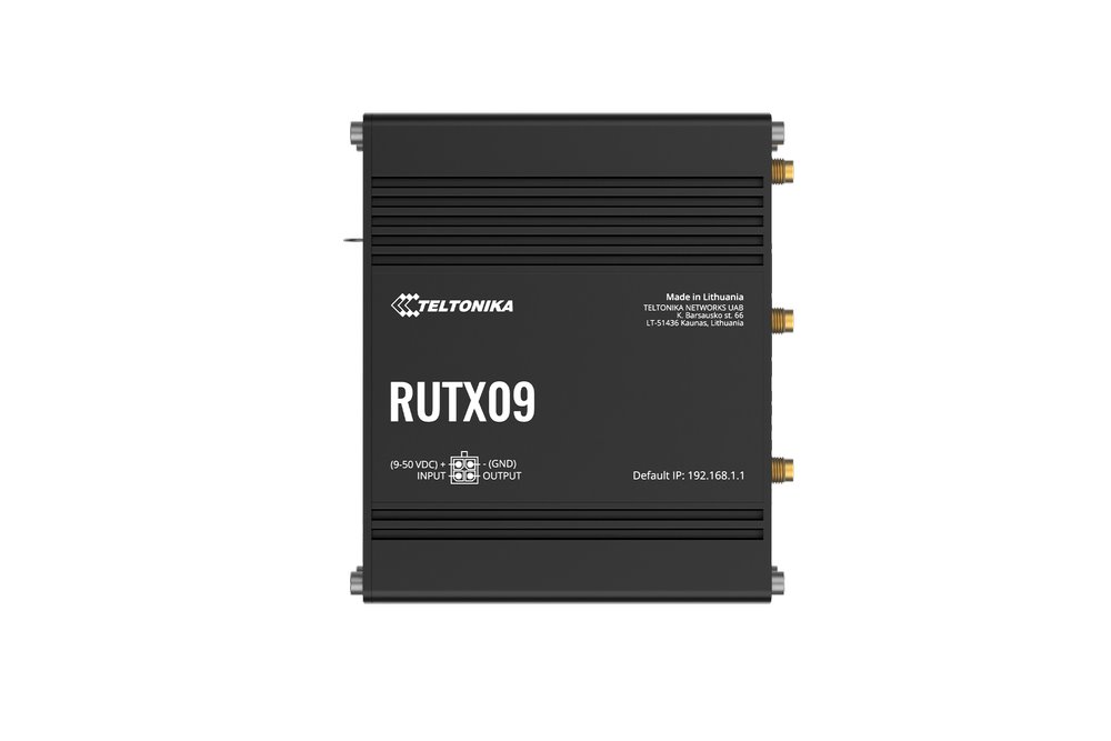 Teltonika RUTX09 Průmyslový 4G LTE Router, GPS