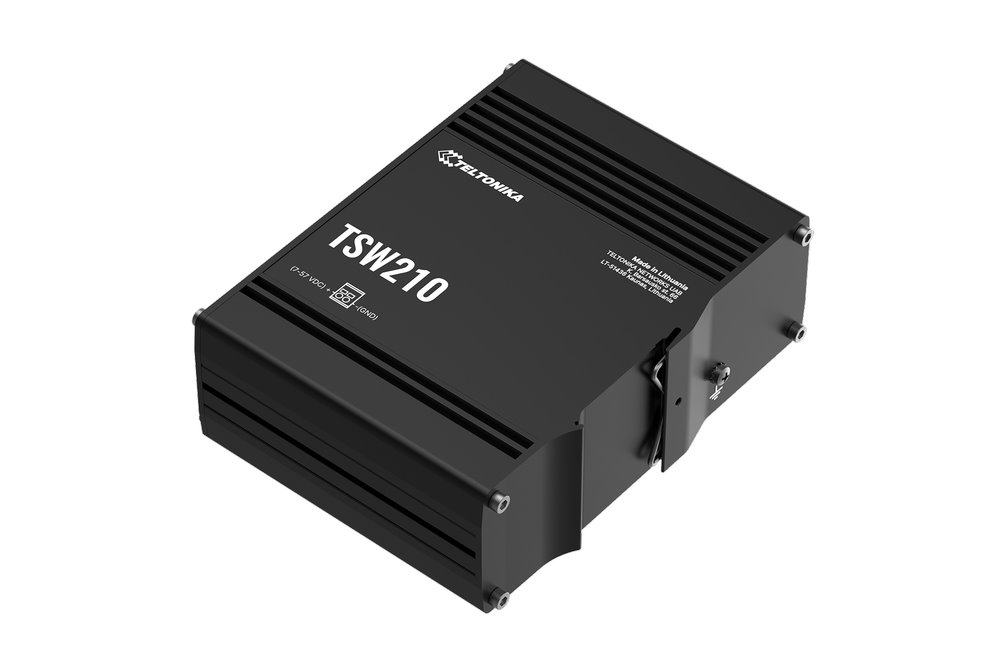 Teltonika TSW210 Průmyslový Switch bez managementu 8G 2SFP