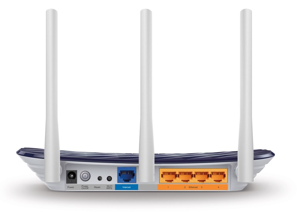 TP-link Archer C20 Dual-Band Wi-Fi Router AC750, 3 ext., 5x100M