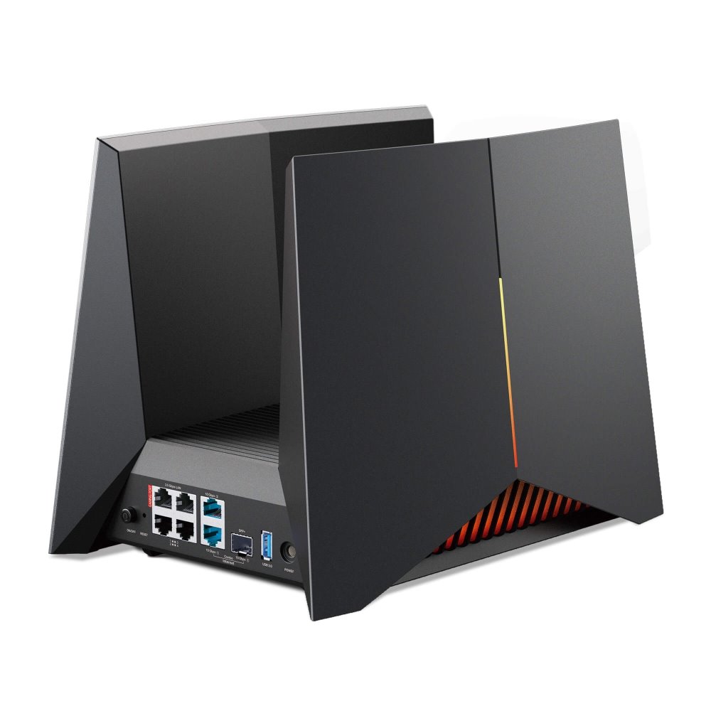 TP-link Archer GE800 Tri-Band Wi-Fi 7 Gaming Router BE19000, 8 int., 1x10G, 4x2.5G, 1xSFP+, 1×USB-A 3.0