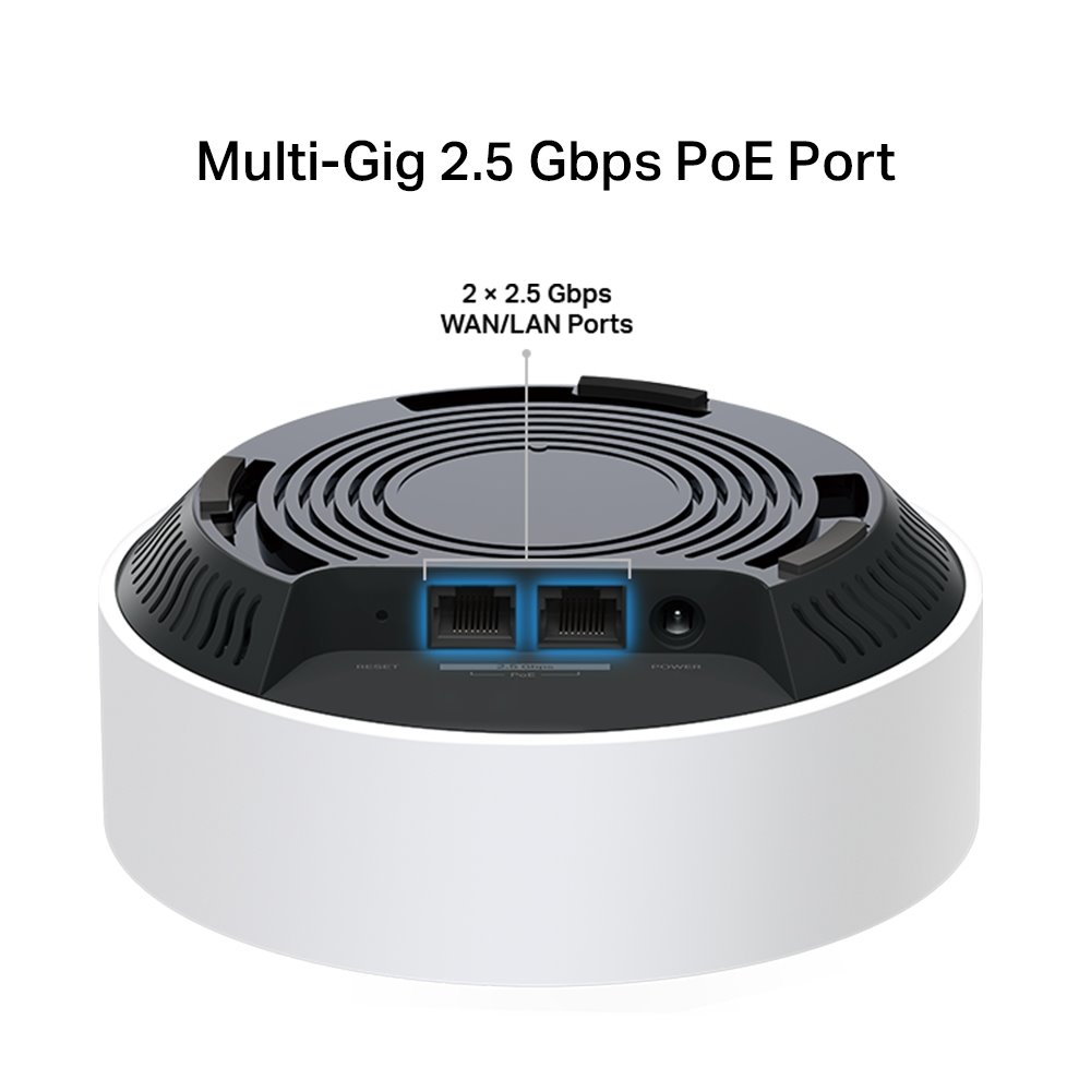 TP-link Deco X50-PoE Dual-Band Wi-Fi 6 Mesh System AX3000, 4 int., 1x2.5G, 1x1G, 2ks