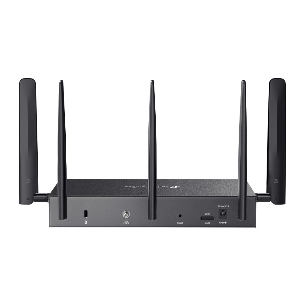TP-link DR3650v-4G Omada 4G+ Cat6 AX3000 Gigabit DSL Wi-Fi Gateway 1G WAN/LAN, 4G LAN, 1x DSL, 2x FXS, 1x USB 3.0, 2x Na