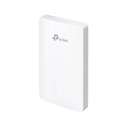 TP-link EAP615-Wall Dual-Band AP Wi-Fi 6 AX1800, 4x1G, int. antény, PoE, Omada SDN, nástěnný