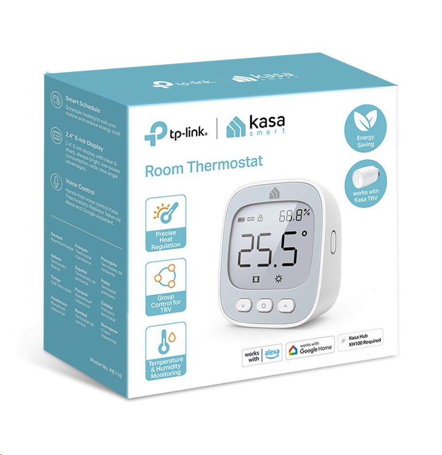 TP-Link Kasa KE110 Smart pokojový termostat