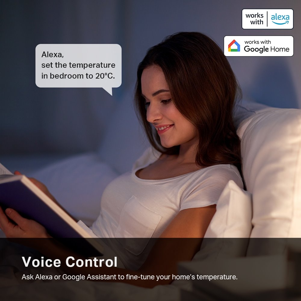 TP-link KE100 Smart termostatická hlavice