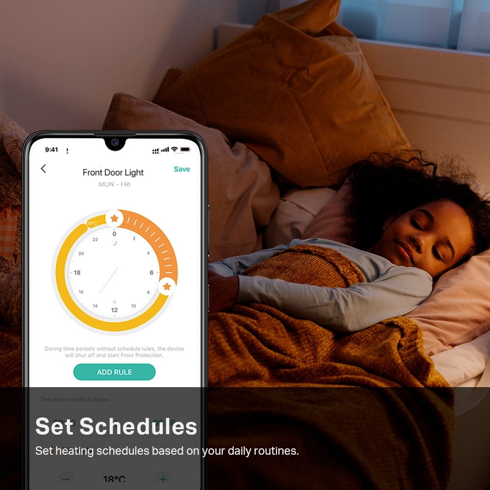 TP-link KE100 Smart termostatická hlavice
