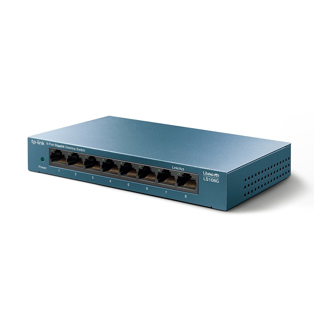 TP-link LS108G Switch 8G, kovový, Desktop