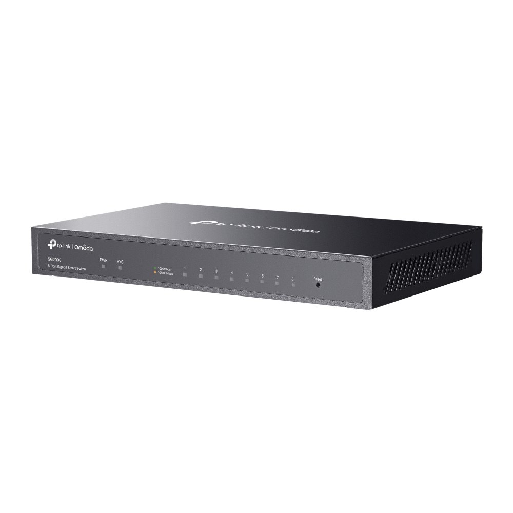 TP-link SG2008 Switch Omada 8G, L2 Managed, SDN Integration, Desktop