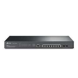 TP-LINK switch 8-Port 2.5GBase-T JetStream™, 2-Port 10GE SFP+ L2+, 8-Port PoE+PORT: 8× 2.5G PoE+ Ports