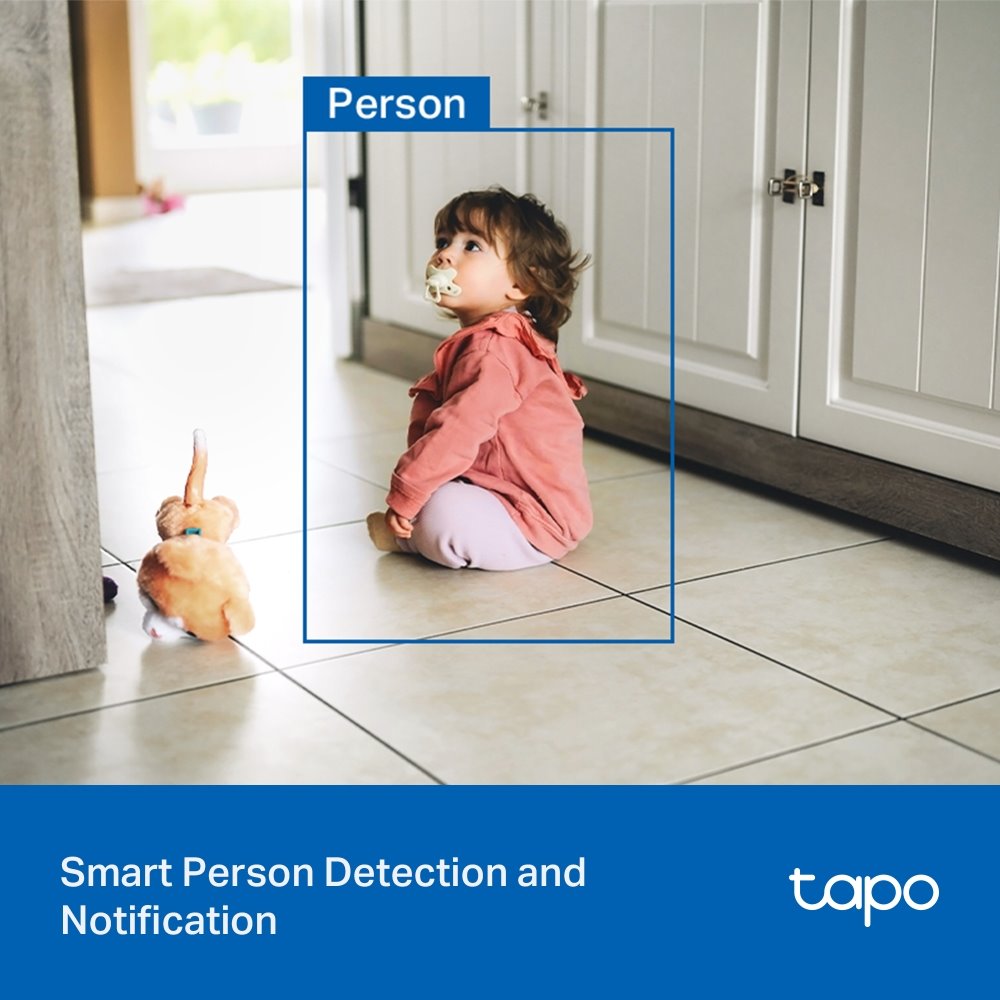 TP-link Tapo C216 Domácí bezpečnostní Wi-Fi kamera s naklápěním, 3Mpx