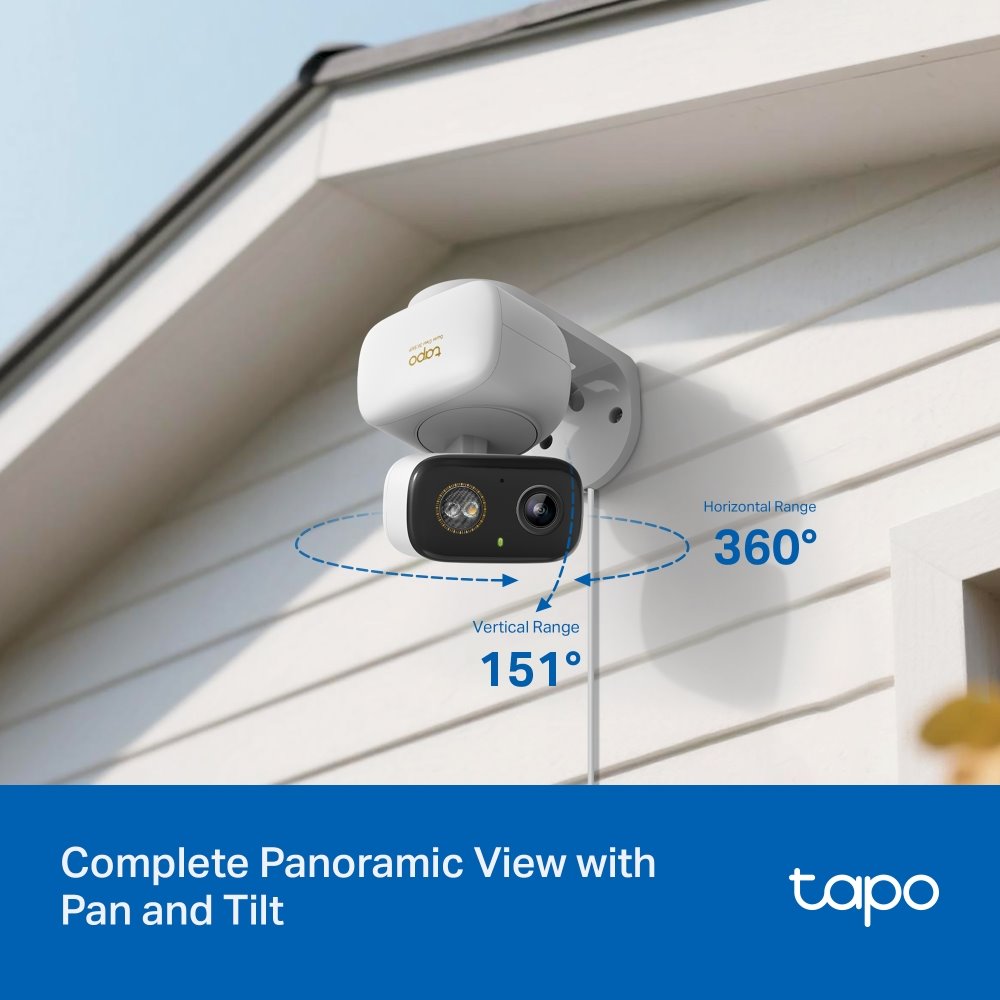 TP-link Tapo C236 Domácí bezpečnostní Wi-Fi kamera s naklápěním, 5Mpx