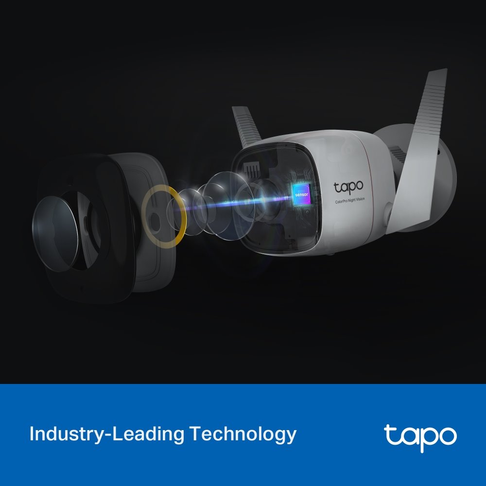 TP-link Tapo C325WB Bullet Wi-Fi kamera, 4Mpx, 4.58mm, ColorPro
