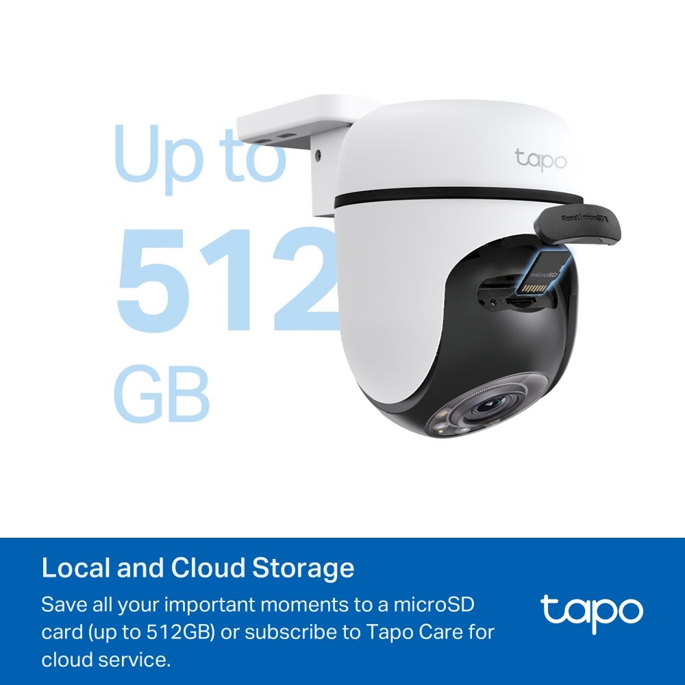 TP-link Tapo C510W Venkovní otočná IP kamera s Wi-Fi, 3Mpx, 3.9mm, 2 pack