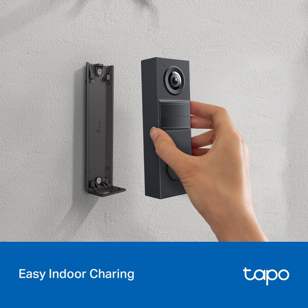 TP-link Tapo D205 Video zvonek mini, 2K, 3MP, 5200mAh