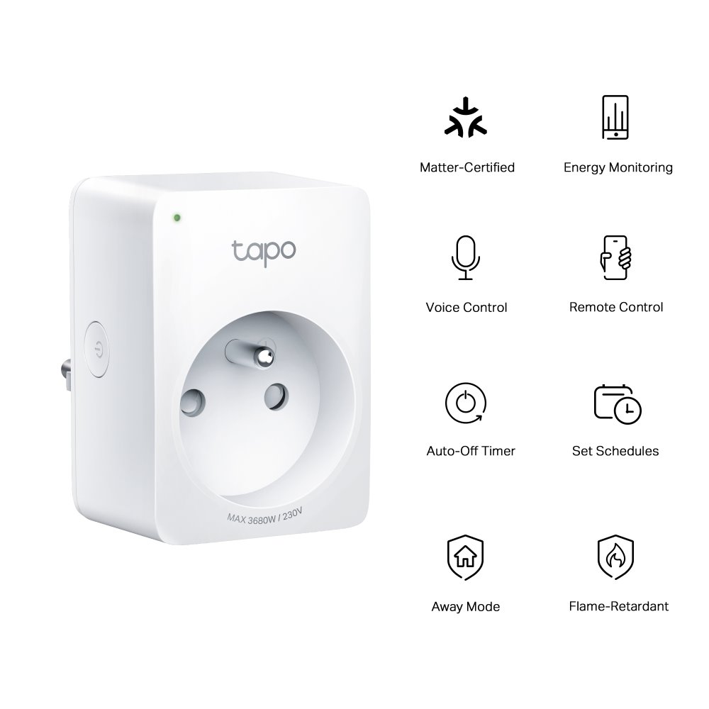 TP-link Tapo P110M Chytrá zásuvka s Wi-Fi a monitoringem