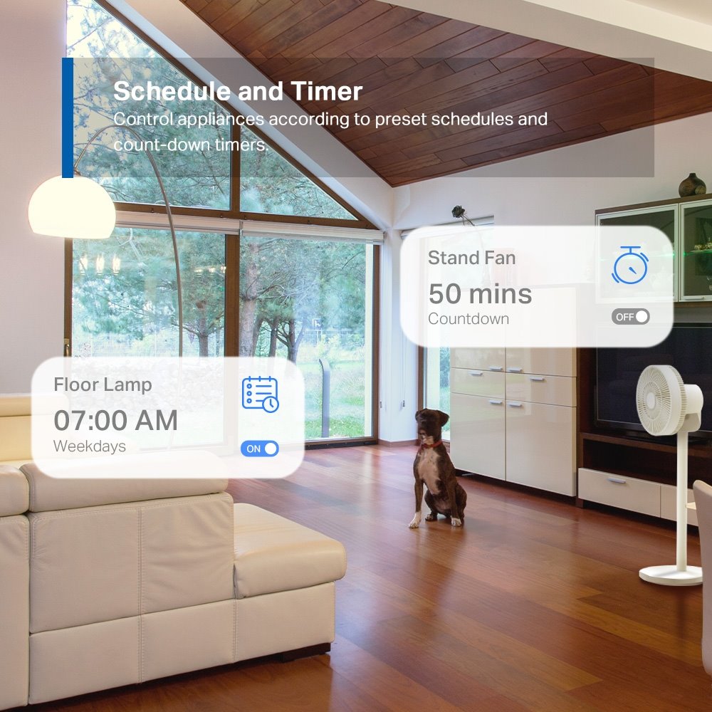 TP-link Tapo P300 Smart Wi-Fi napájecí prodlužovačka, 3x zásuvka EU