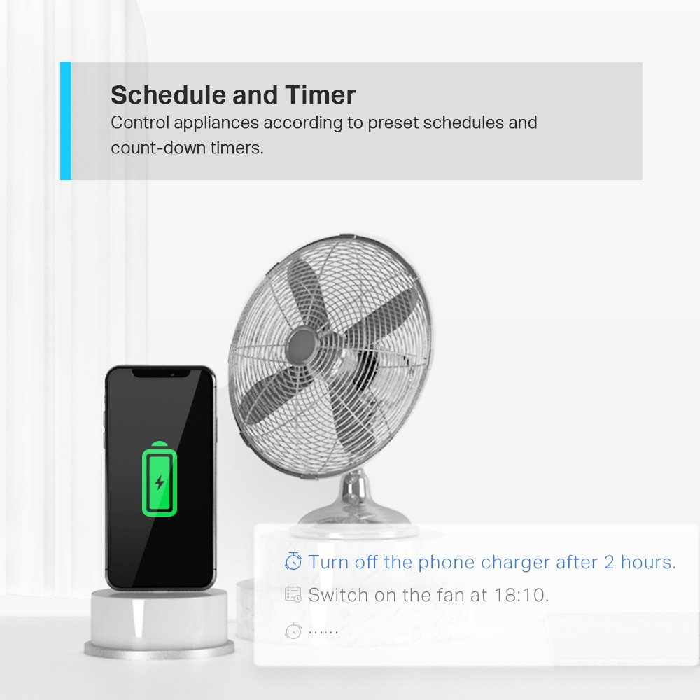 TP-link Tapo P300 Smart Wi-Fi napájecí prodlužovačka, 3x zásuvka
