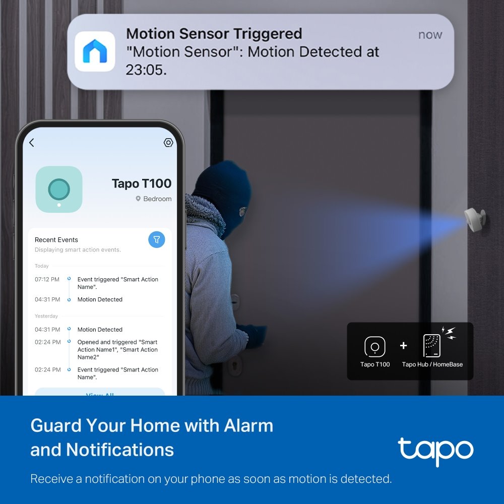TP-link Tapo T100 Smart pohybový senzor