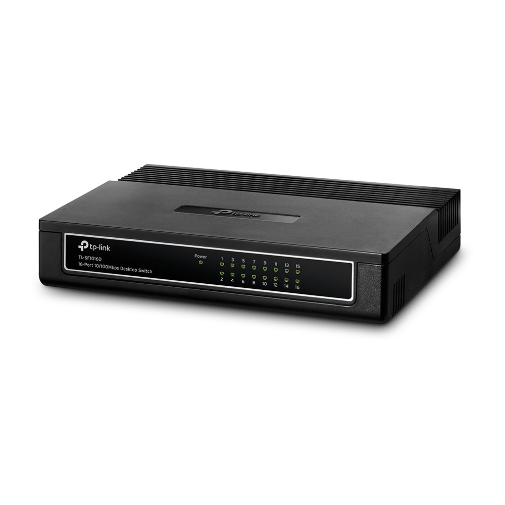 TP-link TL-SF1016D Switch 16x 10/100M, plastový, Desktop/Rack