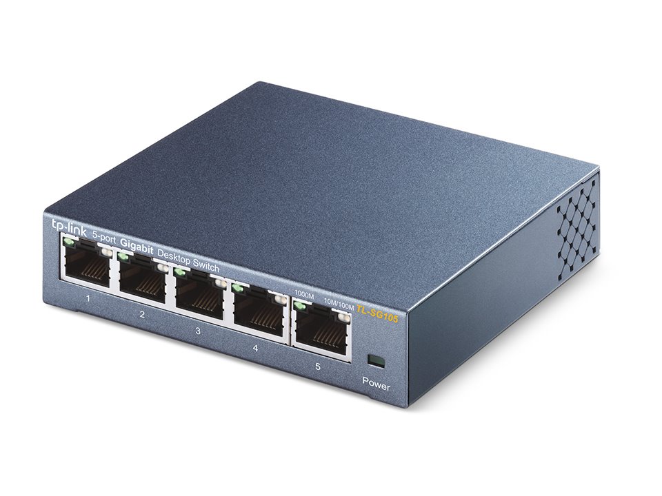 TP-link TL-SG105 Switch 5G, kovový, Desktop