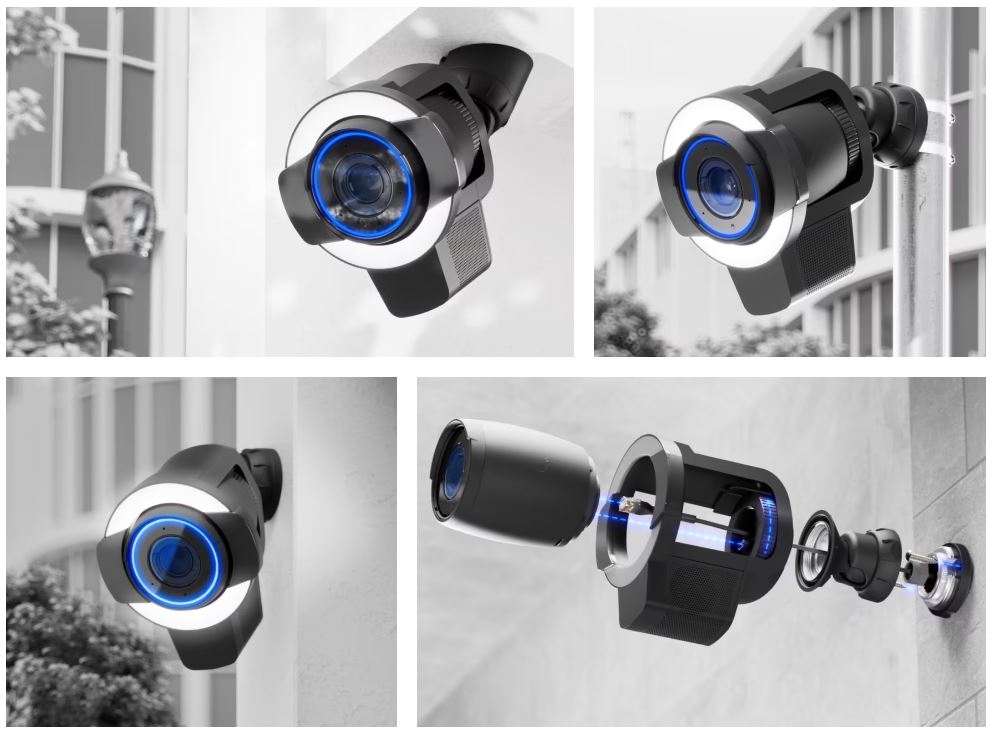 Ubiquiti AI Enhancer (UACC-AI-Pro-Enhancer) - IR přísvit až 40m, radar, IPX5, kompatibilní UVC-AI-Pro, černý