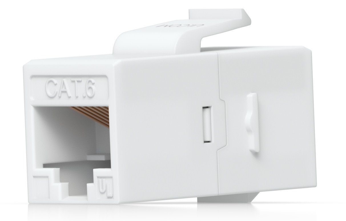 Ubiquiti Cat.6 Keystone Coupler, 12-Pack - RJ-45 z obou stran