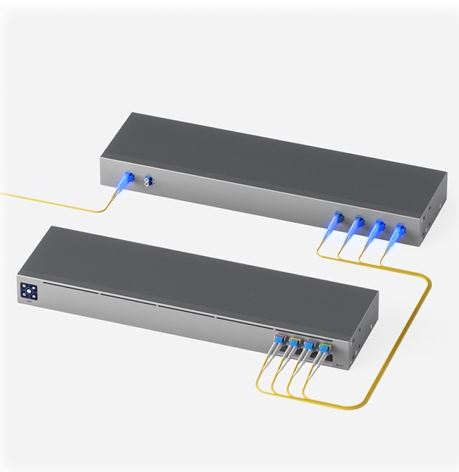 Ubiquiti CWDM Mux Demux 4U (ACC-CWDM-4) - 4-kanálový CWDM, 1270 až 1330 nm (LC/UPC)
