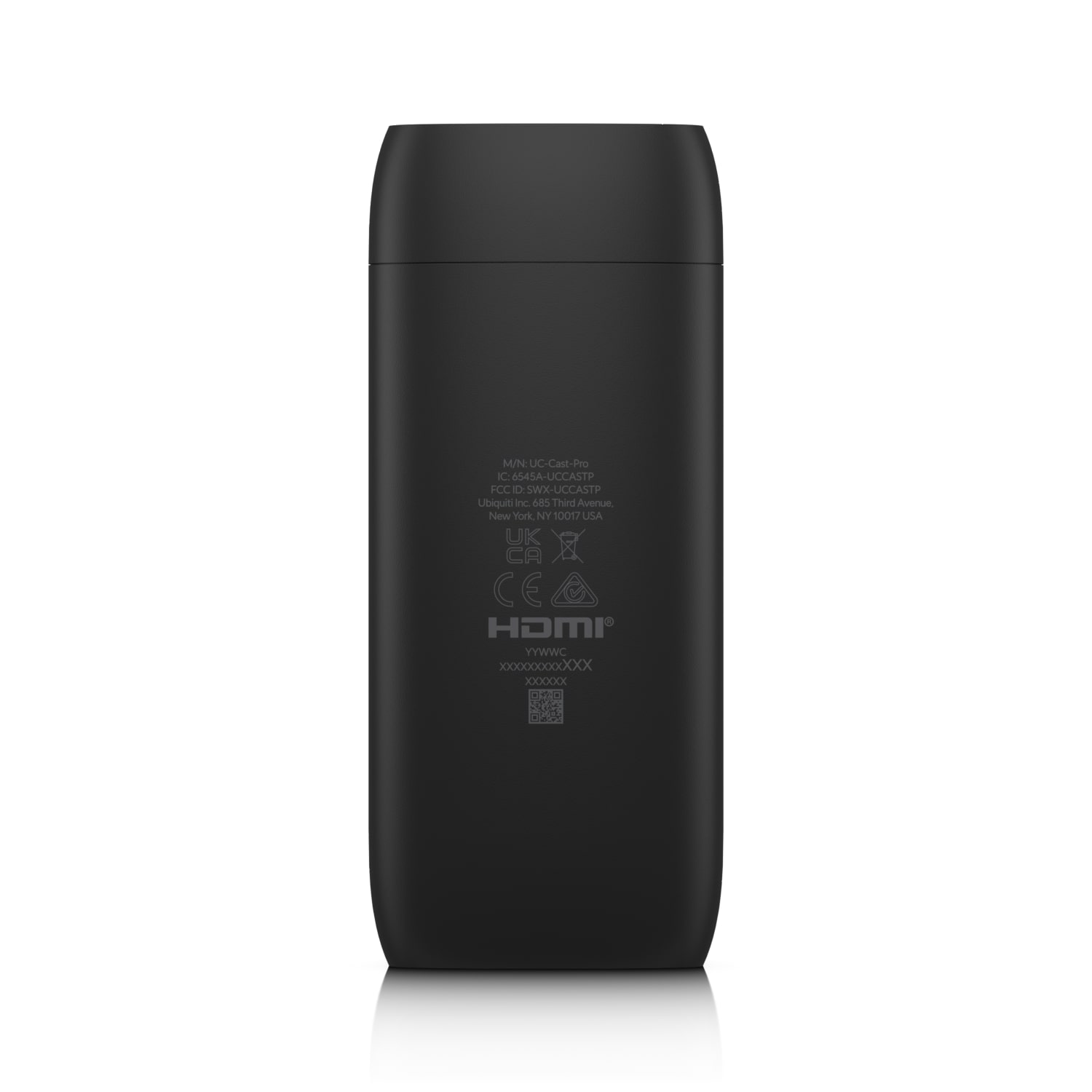 Ubiquiti Display Cast Pro (UC-Cast-Pro) - Digital signage přehrávač, výstup HDMI 4K, připojení WiFi/RJ-45, PoE/USB-C nap