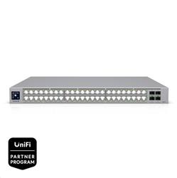 Ubiquiti Enterprise Campus 48 PoE - 48-port PoE switch, 32x 10GbE + 16x 2,5GbE + 4x 25Gb SFP28, power budget 2150W, RP